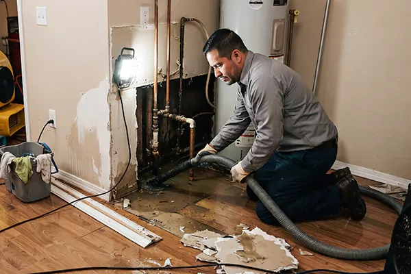 Burst Pipe Clean Up Banning