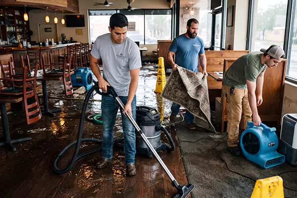 Commercial Water Damage Cleanup Banning, CA