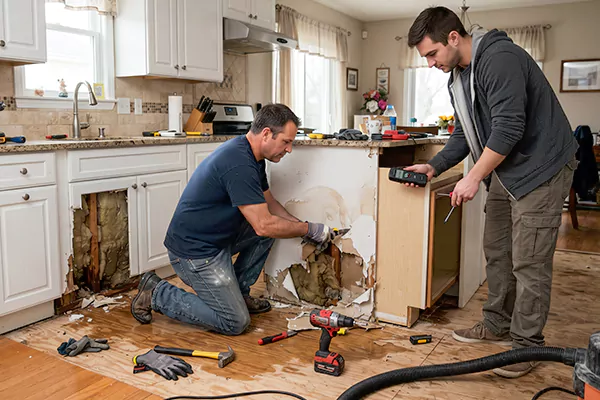 Kitchen Water Damage Repair Banning