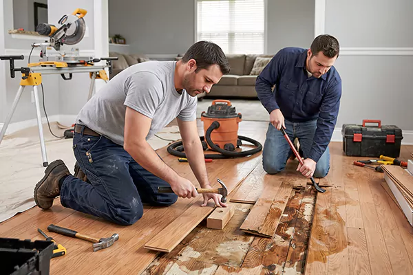 Water Damage Floor Repair Banning
