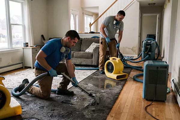 Water Leak Clean Up Banning