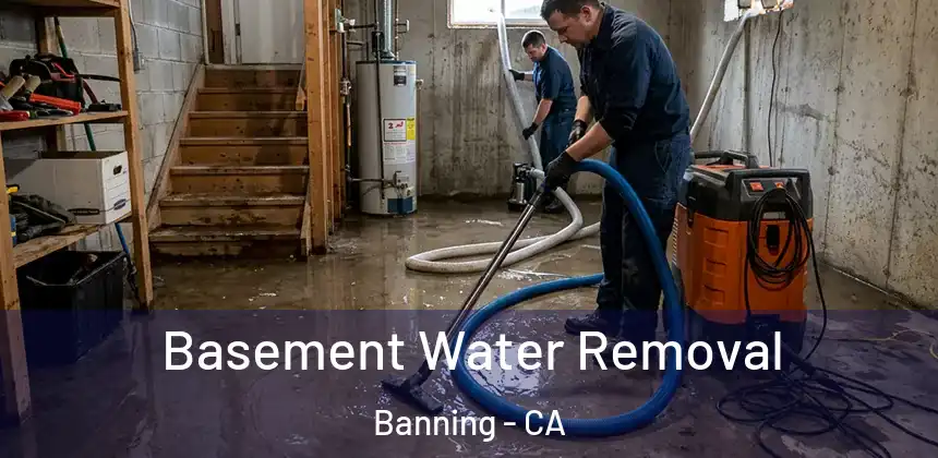  Basement Water Removal Banning - CA