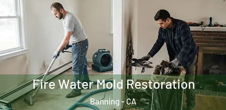  Fire Water Mold Restoration Banning - CA