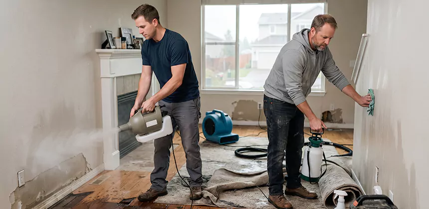 Post-Flood Sanitizing and Deodorizing in Banning