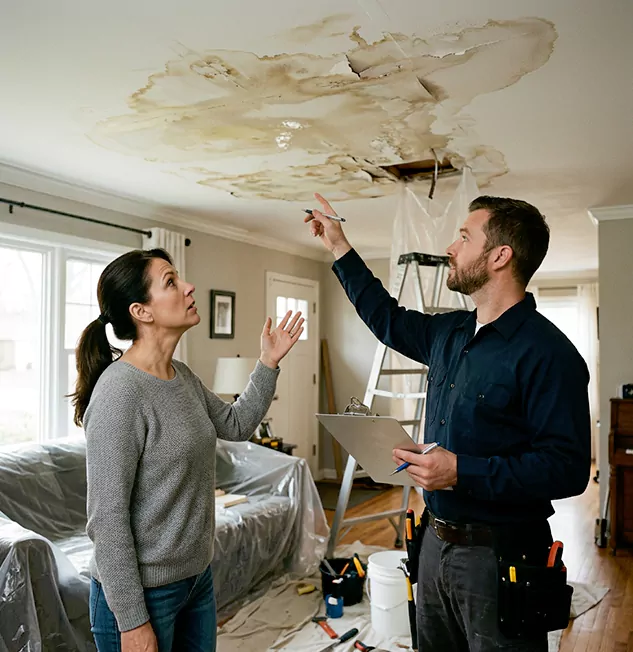 Why Choose Banning Restoration Pro Over Other Ceiling Damage Repair Companies in Banning?