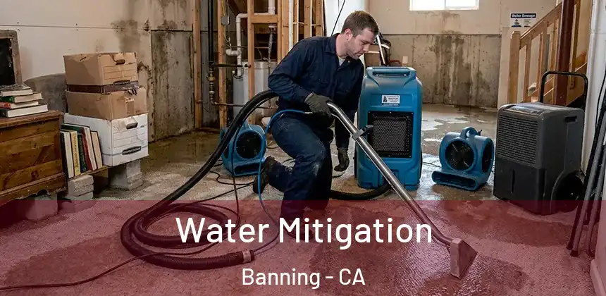  Water Mitigation Banning - CA